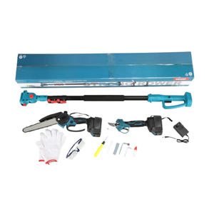 3pcs vườn công cụ Kit pin-Powered Kính thiên văn nối dài có thể sạc lại pin Powered không dây cực Chainsaw <span class=keywords><strong>pruner</strong></span> - Product Image 1