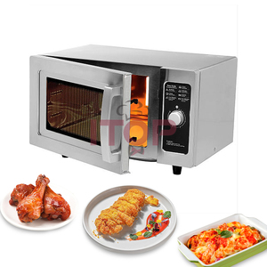 Four à micro-ondes commercial 25-30L en acier inoxydable avec grill 110V-220V/50Hz-60Hz Mikrowellenherd - Product Image 6