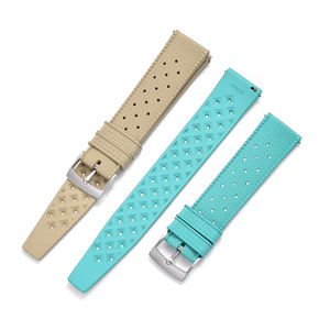 JUELONG 48 horas RTS impermeable FKM correas de reloj buceo liberación rápida vulcanizado Tropical FKM correa de goma 20mm - Product Image 4