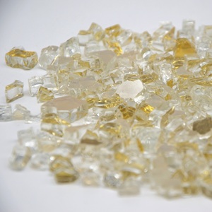 China Manufacturer1/4 "24K oro reflectante paisajismo vidrio de fuego templado para chimenea y hoguera - Product Image 6