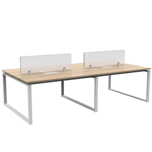 <span class=keywords><strong>Bureau</strong></span> de direction moderne de luxe KALN, <span class=keywords><strong>bois</strong></span> de niveau E0, épaisseur 25 mm, pieds en métal, garantie 6 ans, prix d'usine, poste de travail ouvert extensible - Product Image 1