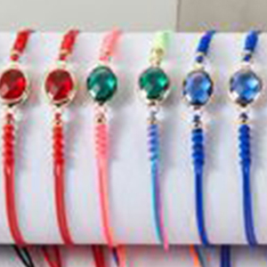 Oval Zircon Woven <b>Bracelet</b> Colorful Adjustable <b>Beaded</b> <b>Bracelets</b> Unisex Trendy Fashion Jewelry - Product Image 5