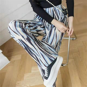 1,4 dólar modelo HKK004 pantalones cintura libre venta al por mayor al aire libre buena calidad Jogging <span class=keywords><strong>Cargo</strong></span> pantalones elásticos con muchas impresiones - Product Image 5