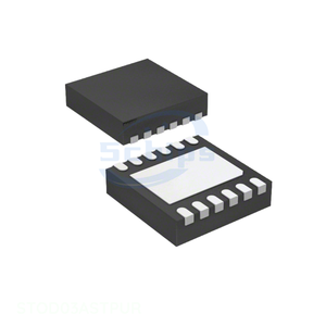 ชิปอิเล็กทรอนิกส์แท้ STOD03ASTPUR ชิ้นส่วนจัดการพลังงาน (PMIC) 12 UFDFN แบบมีพื้นผิวเปิดเผย ไอซีควบคุมแรงดันไฟฟ้า จอแสดงผล AMOLED 2 ช่องสัญญาณ 12DFN - Product Image 1