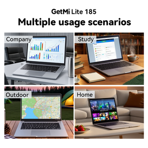 Getmi Lite 185 Intel N150สูงสุด65W 18.5นิ้วหน้าจอติดผนังขนาดใหญ่จอแสดงผลแล็ปท็อปที่บ้านส่วนบุคคลธุรกิจแล็ปท็อปราคาถูก ordinateur แบบพกพา - Product Image 4