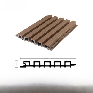 แผ่นผนังไม้เทียมสำหรับภายนอกอาคาร ลายกำแพงเมืองจีนขนาดเล็ก กันน้ำ ทนทาน - Product Image 3