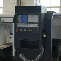 Tour CNC CK6163 à banc plat, haute précision, 2 axes, mono-broche, de type horizontal, pour usinage des métaux