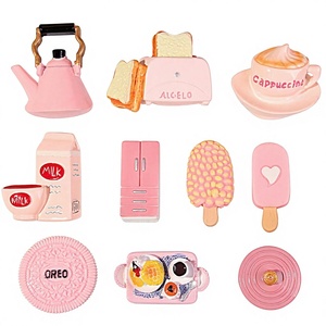 Nuevo Adhesivo para Refrigerador Serie Rosa para Niñas 2026, Decoración del Hogar, Regalo, Diseño <span class=keywords><strong>de</strong></span> Comida, Juguete, Pastel, Chocolate, Técnica <span class=keywords><strong>de</strong></span> Goteo <span class=keywords><strong>de</strong></span> Aceite, TikTok - Product Image 2