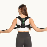 Correcteur de posture de la clavicule réglable pour le dos et le haut du dos