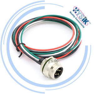 Winkel bogen 7/8 "Stecker Buchse umspritzte Kabel 5-poliges MINI NMEA 2OOO N2K Adapter kabel für Yacht - Product Image 6