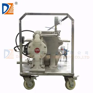 250mm Plate Size Small Filter Press Portable Filter Press For Tea Seed Oil Refining