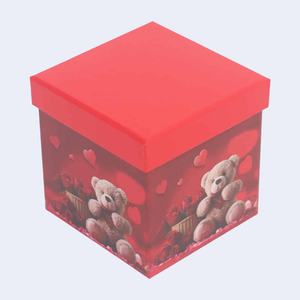 Set de 10 Ositos de Peluche en Caja Cuadrada Party Love, Decoraciones para el Día de San Valentín, Hecho en China, Modelo 47276 - Product Image 3