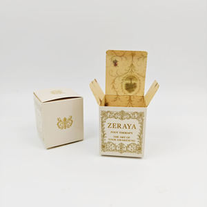 Wholesale Custom Logo <b>Small</b> Cardboard Rigid <b>Boxes</b> for Candle Cosmetics Oil Packaging-Luxury Storage Embossing Customizable - Product Image 2