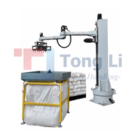 Colonne robotisée de dépalletisation et d'ouverture de palettes, machine robotisée de déballage