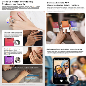 Nhà Máy Tùy Chỉnh Ban Đầu X1 Điện Tử Kỹ Thuật Số Smartring Ngón Tay Sức Khỏe Giấc Ngủ Giám Sát Thể Thao Tập Thể Dục Tracker Vòng Thông Minh X1 - Product Image 5