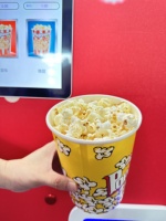 Distributeur Automatique de Popcorn Populaire OEM/ODM, Neuf, Entièrement Automatique, Paiement par Pièces, Billets et Cartes de Crédit, Facile à Utiliser en Libre-Service, Direct Usine