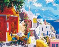 Prix usine personnalisé bricolage peinture paysage bricolage peinture par numéros avec cadre BSCI