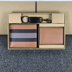 Nouveauté 2025 <span class=keywords><strong>Porte</strong></span>-cartes <span class=keywords><strong>Porte</strong></span>-<span class=keywords><strong>monnaie</strong></span> à fermeture éclair Coffret cadeau en cuir PU de <span class=keywords><strong>luxe</strong></span> Portefeuille pour femmes et hommes - Product Image 3
