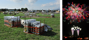 Ruban adhésif en aluminium <span class=keywords><strong>pur</strong></span> laminé, imperméable, résistant aux hautes températures, ignifuge, renforcé pour les spectacles pyrotechniques professionnels - Product Image 4