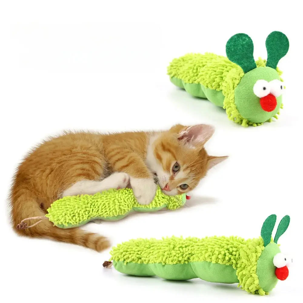 Новая игрушка для кошек плюшевая подушка] содержит забавные и забавные интерактивные принадлежности для домашних животных