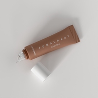 Tube cosmétique doux au toucher de 8 ml, 10 ml, 15 ml avec applicateur en silicone, tube pour baume à lèvres, tube pour brillant à lèvres, emballage