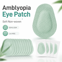 Patch oculaire adhésif non tissé de qualité médicale personnalisé à faible MOQ pour l'amblyopie, couvre-œil jetable anti-lumière, support d'échantillon rapide