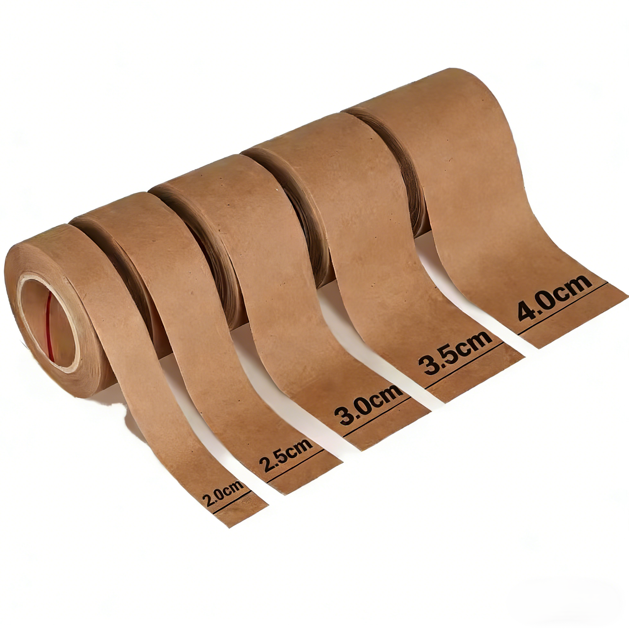 Factory Direct Single Sided Acrylic Self-Adhesive Kraft Paper Tape Roll Durable Versatile for Carton and Bag Sealing