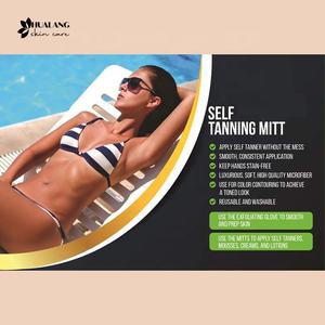 Mitaines autobronzantes, vente en gros, nom personnalisé, noir et marron, applicateurs, gants détachables, lavables, vente en gros, - Product Image 5