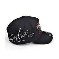 Casquette de baseball unisexe 5 panneaux en velours côtelé, respirante, imperméable et durable, avec broderie sportive, pour hommes et femmes, idéale pour les activités de plein air et la mode.