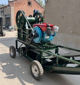 Chất Lượng Cao Pe 220*350 Động Cơ Diesel Powered Di Động Máy Nghiền Hàm CE Chứng Nhận Bán Hàng Trực Tiếp Cho Vàng/Đồng/Quặng Sắt Nghiền - Product Image 4