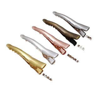 Pince à bec de canard jiangc (07846) 35-45mm, fabriquée à Guangzhou, pour <span class=keywords><strong>cheveux</strong></span>, matériaux de bricolage faits à la main, vente en gros - Product Image 2