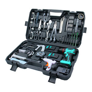 Boîte de rangement pour outils de chantier <span class=keywords><strong>en</strong></span> plastique robuste et rigide multifonction de haute qualité pour électricien, trousse d'outils de quincaillerie - Product Image 4