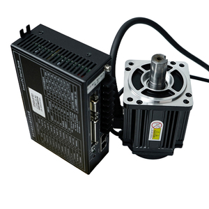 มอเตอร์ไร้แปรงถ่านแรงบิดสูง 2500ppr พร้อมตัวเข้ารหัส 6N.m CAN RS485 48v 1500w มอเตอร์ดีซีสำหรับงานหนักพร้อมไดรเวอร์ - Product Image 1