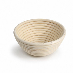 Cesta redonda de mimbre PP para fermentar pan, cesta de fermentación de pan de caña natural, tazón para levantar <span class=keywords><strong>masa</strong></span>, herramienta para hornear <span class=keywords><strong>masa</strong></span> <span class=keywords><strong>madre</strong></span> - Product Image 4