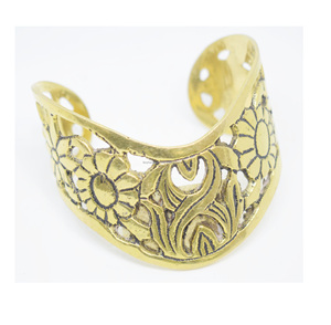 Plain Brass Cuff Bracelets <b>Bangle</b> Raw Metal Cuff Handmade Sturdy Metal Gold Color and <b>Copper</b> - Product Image 2