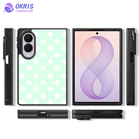 Coque de téléphone en TPU 2D vierge imprimable par sublimation pour Galaxy Z Fold 3/4/5/6/7, coque de téléphone personnalisée par sublimation pour Z Flip/4/5/7/8