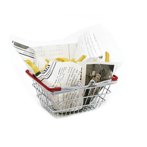 Tùy Chỉnh In Greaseproof Giấy Cấp Thực Phẩm Nguyên Liệu Burger Giấy Gói - Product Image 2