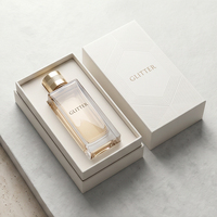 Boîte à parfum en papier écologique recyclable, impression UV personnalisée en relief, ensemble complet, emballage cadeau de luxe pour flacon de parfum personnalisé