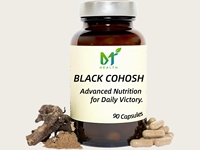 Complément alimentaire à base de plantes OEM Black Cohosh 90 capsules pour le bien-être des femmes
