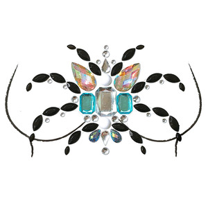 Primavera e autunno nuova pasta di diamanti acrilici arte carnevale festa di cristallo toppa seno nudo reggiseno adesivo copri <span class=keywords><strong>capezzolo</strong></span> decorativo - Product Image 6