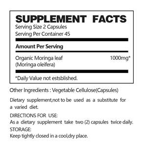 OEM/ODM op maat gemaakte pure <span class=keywords><strong>Moringa</strong></span> bladcapsules, biologische <span class=keywords><strong>Moringa</strong></span> poedercapsules, voedingskwaliteit <span class=keywords><strong>Moringa</strong></span> <span class=keywords><strong>capsules</strong></span> - Product Image 3