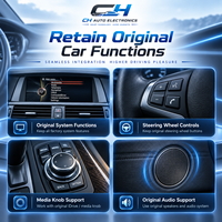 Lecteur DVD de voiture pour BMW X5 X6 E70 E71, écran tactile Android ultra-fin de 10,25 pouces, navigation GPS, CarPlay