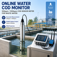 Moniteur COD sans fil LORAWAN, transmetteur numérique COD RS485, analyseur BOD TOC, capteur 500ppm 1000ppm pour les eaux usées