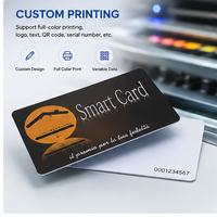 Kartu Kontrol Akses RFID 13.56MHz Kustom Grosir Fudan F08 PVC S50 Kartu Pintar Tahan Air Kartu Kunci Hotel Sistem Parkir