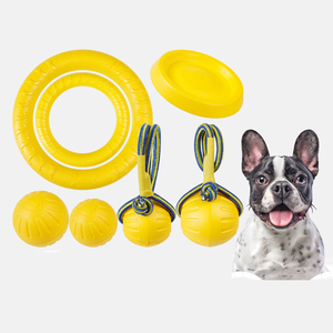 Nuevo Producto: Juguete para Perros con Anillo de Resistencia, Bola de EVA, Nudo, Disco Volador y Cuerda para Masticar - Product Image 2