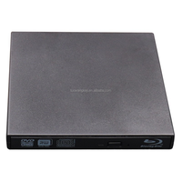 Sortie d'usine USB externe Blu Ray Drive Ultra-Slim BD/CD/DVD-ROM CD/DVD-RW Blu Ray Burner Player Rewriter ODD