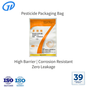 Sacs agrochimiques personnalisés OEM/ODM, 100 % étanches, résistance chimique élevée, impression en héliogravure, PET/AL/PE, pour <span class=keywords><strong>engrais</strong></span> - Product Image 1