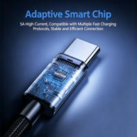 Câble d'alimentation USB Type C vers DC 100W PD à charge rapide 20V 5A, cordon de chargeur pour ordinateur portable, convertisseur multi-prises DC pour ordinateur portable