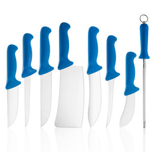 Couteau à désosser pour <span class=keywords><strong>boucher</strong></span>, couteau à fileter, couteau <span class=keywords><strong>de</strong></span> chef, ensemble <span class=keywords><strong>de</strong></span> 7 pièces avec manche en PP, couteau à désosser, couteau à écailler, ensemble <span class=keywords><strong>de</strong></span> <span class=keywords><strong>couteaux</strong></span> <span class=keywords><strong>de</strong></span> boucherie avec sac à <span class=keywords><strong>couteaux</strong></span> - Product Image 2