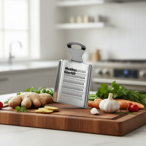 Metaltex Ginger Garlic Grater Pack Of 6 Stainless Steel Kitchen <b>Tool</b> For Mincing <b>Vegetables</b> And Herbs - Product Image 3